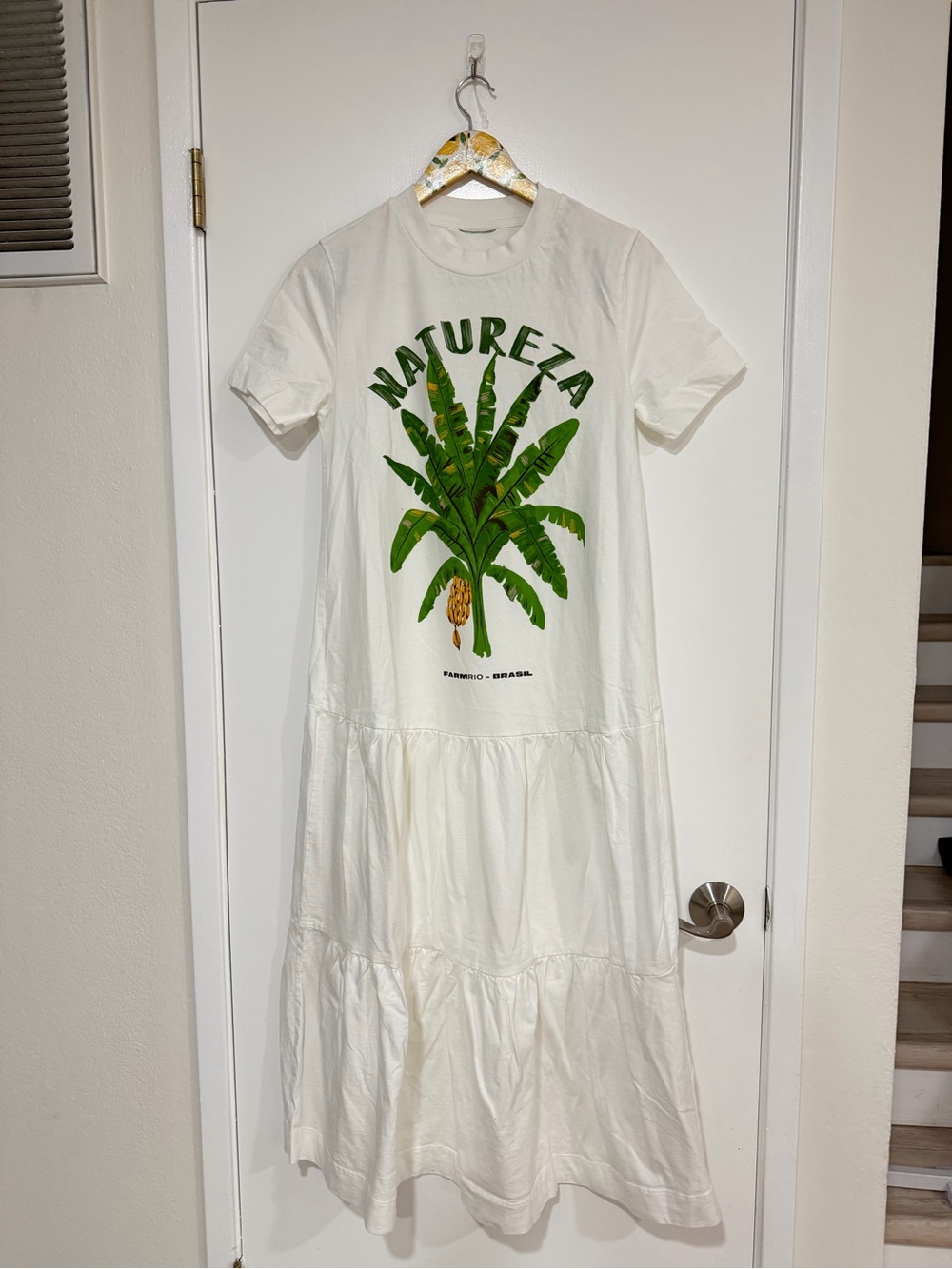 FARM Rio White Natureza Dress - Picture 5 of 9